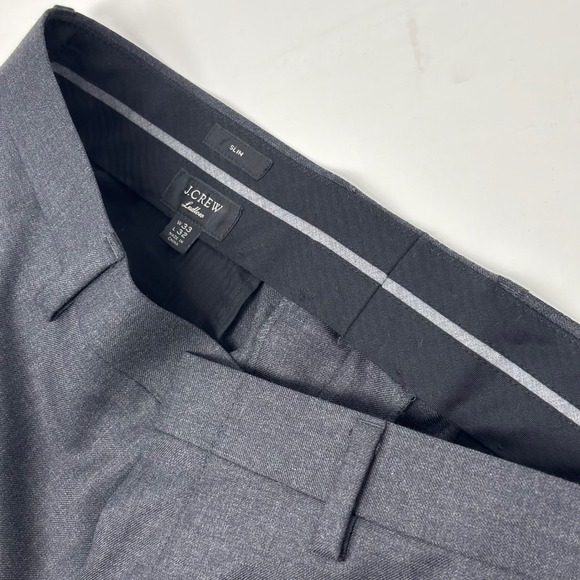 J.Crew Other - J.Crew Ludlow Slim Wool Dress Pants Men's 33x32 Gray American Woolen H7973